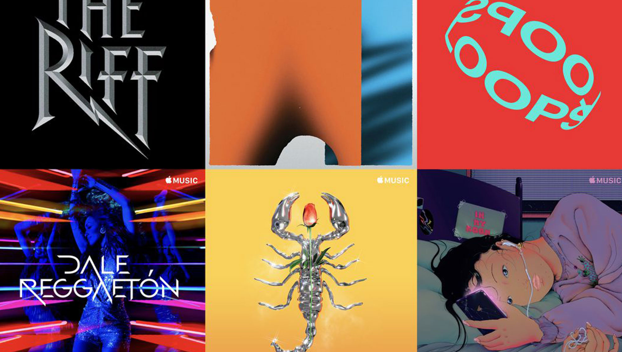 苹果聘请艺术家为数千个Apple Music播放列表重做封面苹果聘请艺术家为数千个Apple Music播放列表重做封面